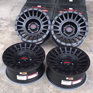 In Stock MAT race off road wheels 16 17 18 20 inch alloy wheel rim 5*114.3 6*139.7 4X4 off road wheel rim mag Negative offset-30