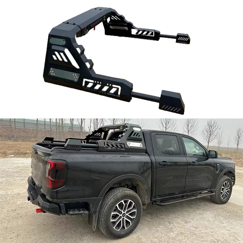 wholesale 4x4 Pick Up Universal roll bar with spotlight pickup Accessories Universal Roll Bar for Ford Ranger Hilux Revo Nissan