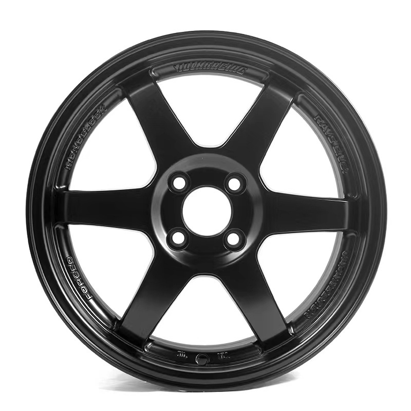 ET37 14 15 16 17 inch Passenger Car Wheels 4x100 5x114.3 aluminum wheel rims casting lightweight alloy wheels