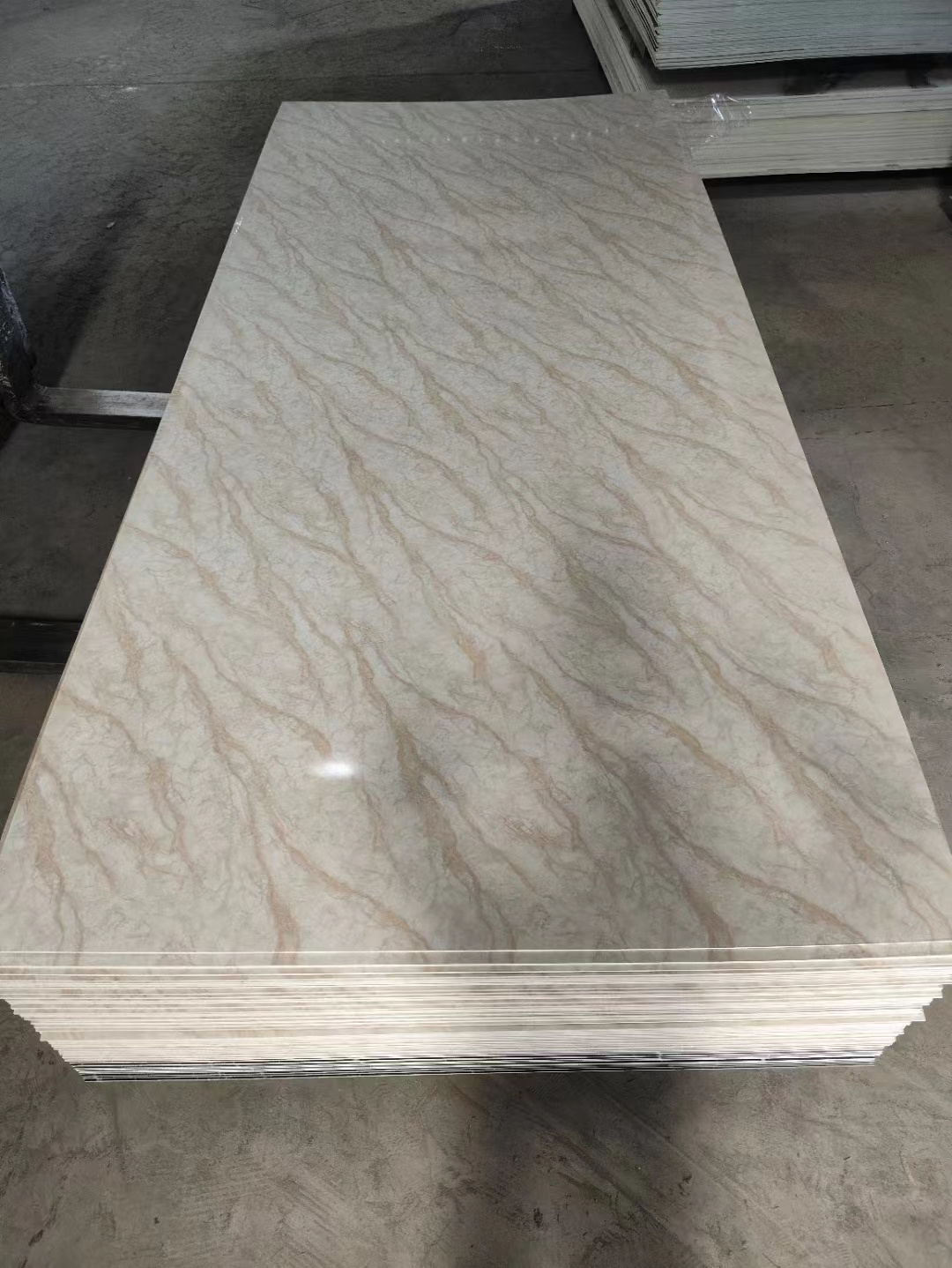 PVC uv marble sheet pvc sheet 3mm Uv Wall Panel Pvc Marble Sheet 1200*2400mm