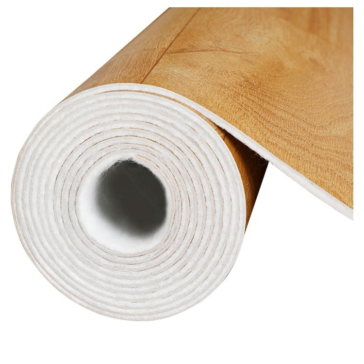 Deck Floor Rolls spc wall panel parquet Homogeneous Vinyl Bacteria-proof Pvc Indoor Uv Coating Vinyl Flooring tiles