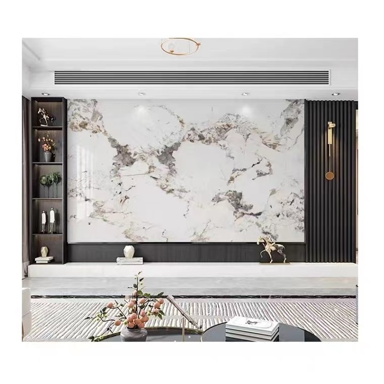 Waterproof UV Boards 1220x2800mm  3mm Thickness UV Marble PVC Wall Panels Sheet for Interior Ceiling Boards