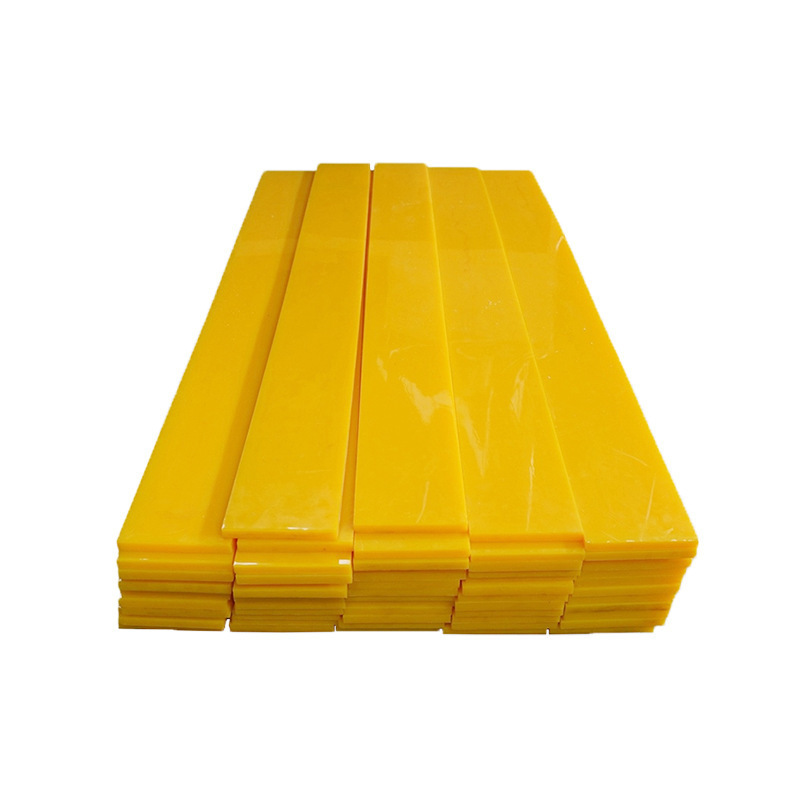 100mm Thick Yellow Transparent Polyurethane PU Plastic Sheet Cutting and Moulding Processing Services Included