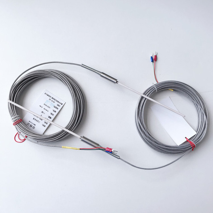 Haichen M5 M6 M8 Bolt Thermocouple Sensor with SS Braided Wire