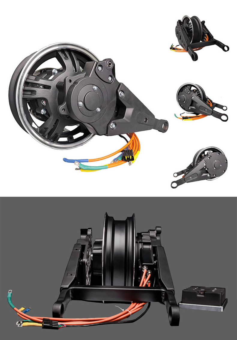 Hot Sale 72V 4KW 72V 9000W BLDC Brushless Electric Car Motor for Motorcycle Kit from HF