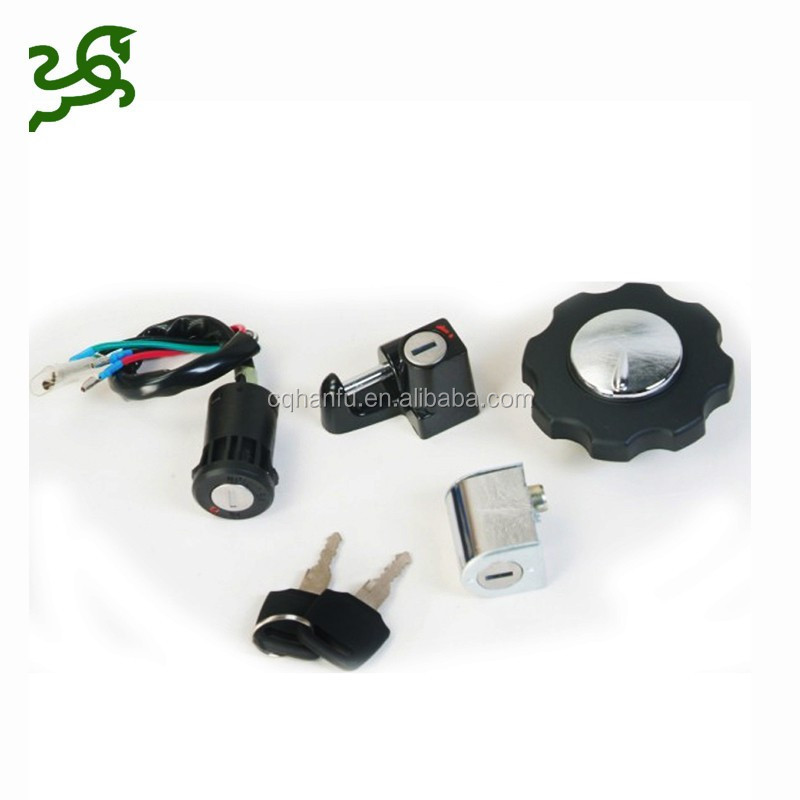 CG125 CG150 Motorcycle Ignition Key Switch Lock Set Fuel Tank Cap Lock Kits