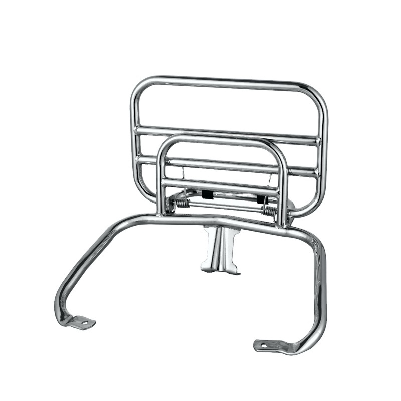 Black Chrome Silver Motorcycle Rear Luggage Rack For GTS 300