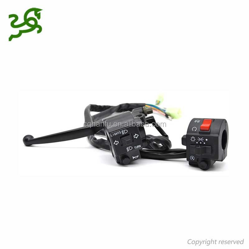 GS125 GN125 switch assy with Brake handle and turn signal light motorcycle handle switch