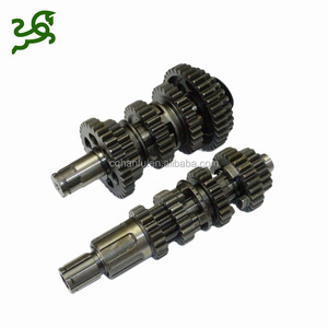 Motorcycle Engine Parts Main Counter Shaft Gear Transmission For 150cc ZANELLA RX150