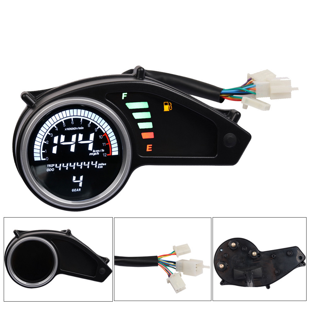 Motorcycle Retrofit Digital LCD Instrument GY200 Color Screen XR250 Motorcycle Dashboard