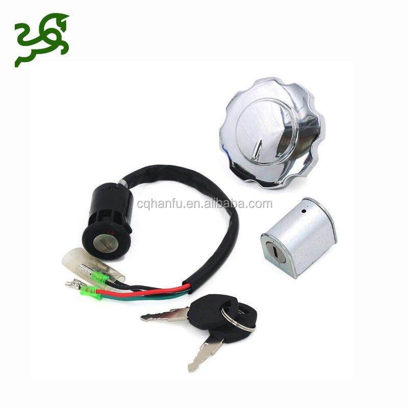 CG125 CG150 Motorcycle Ignition Key Switch Lock Set Fuel Tank Cap Lock Kits