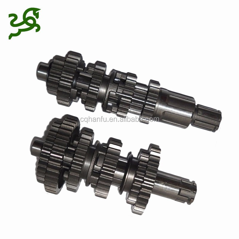 Motorcycle Engine Parts Main Counter Shaft Gear Transmission For 150cc ZANELLA RX150