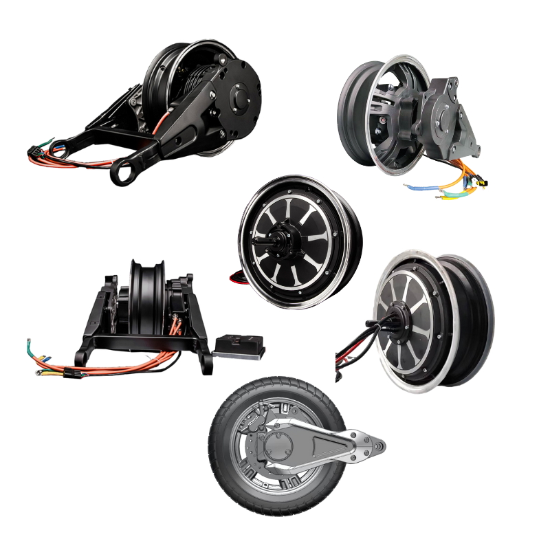 High Speed 72V 5000W 6000W 8000W 10000w 12000w Scooter Electric Hub Motor Conversion Kit Geared Electric Motorcycle Motor