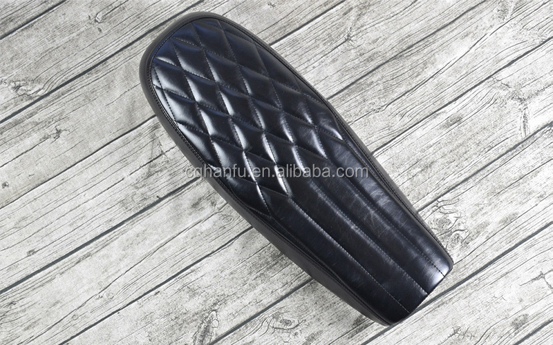 Motorcycle Black Line Flat Brat Cafe Racer Seat Assy Retro Scramble Refit Motorcycle Seats