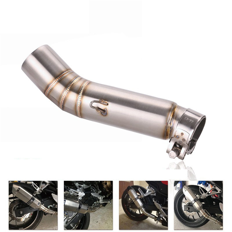 Wholesale High Quality Middle Pipe CBR500 CBR500R CB500F CB500X Pipes Exhaust Cheap Motorcycle Exhaust