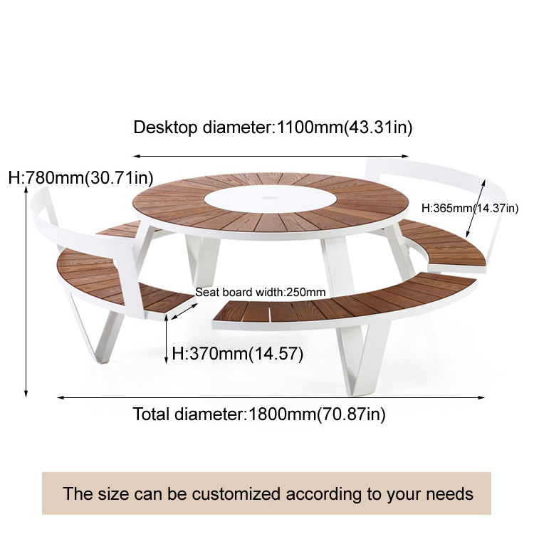 Wholesale Outdoor Indoor Patio Furniture Wooden Chair Table Set Balcony Backyard Garden Furniture