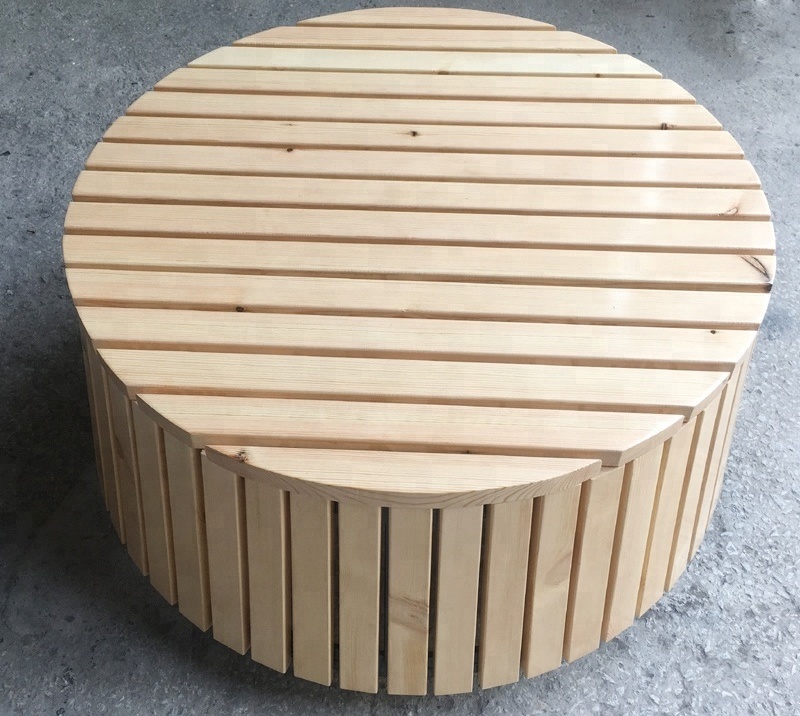 Street round park wooden round tree bench park bench for tree