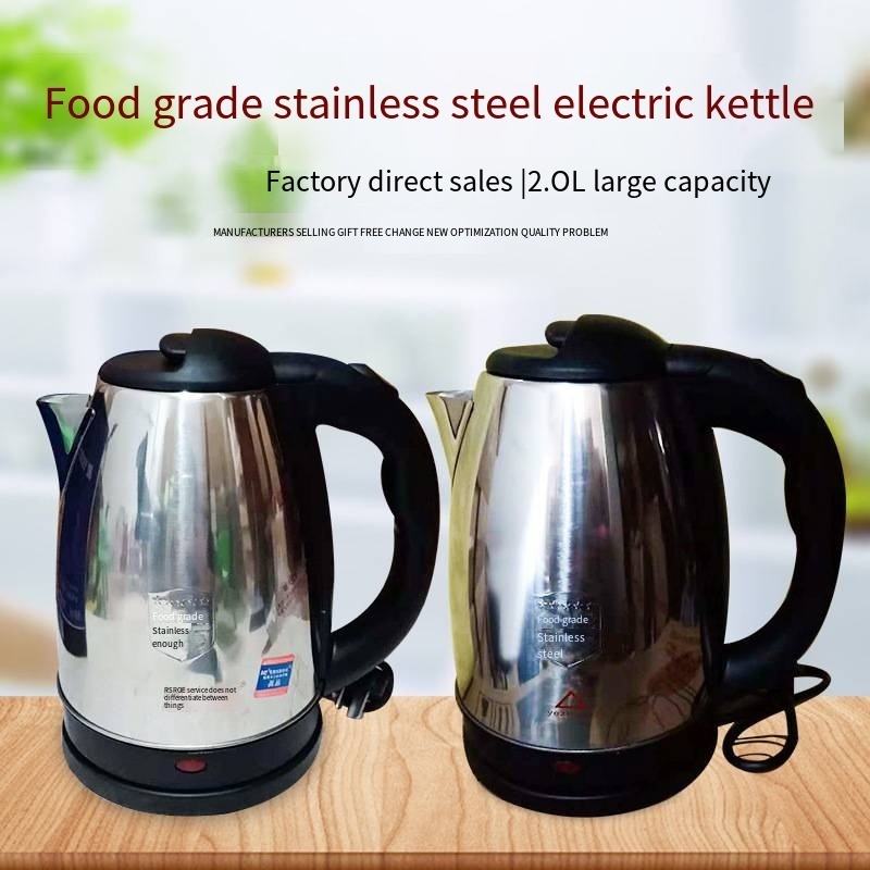 High Quality 2 Liter Electric Kettle Stainless Steel Water Kettle Hot Selling at Low Price