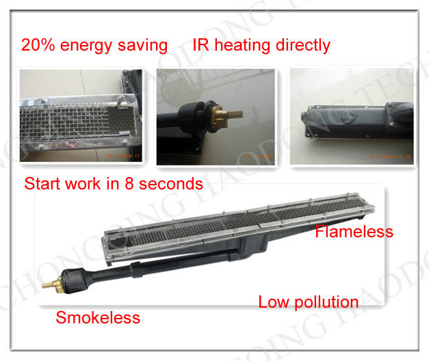 Industrial oven furnace ceramic infrared gas heater HD101