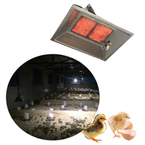 Chicken house radiant gas brooder, poultry heater