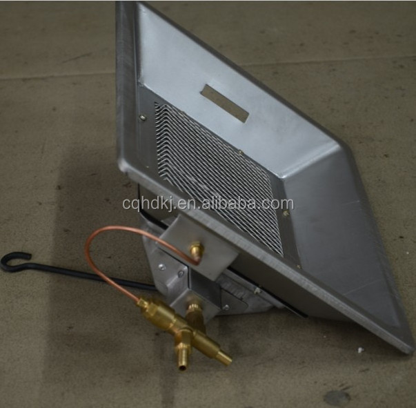 Chicken house infrared poultry radiant heater , gas brooder