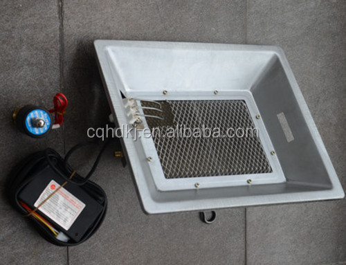 Chicken house radiant gas brooder, poultry heater