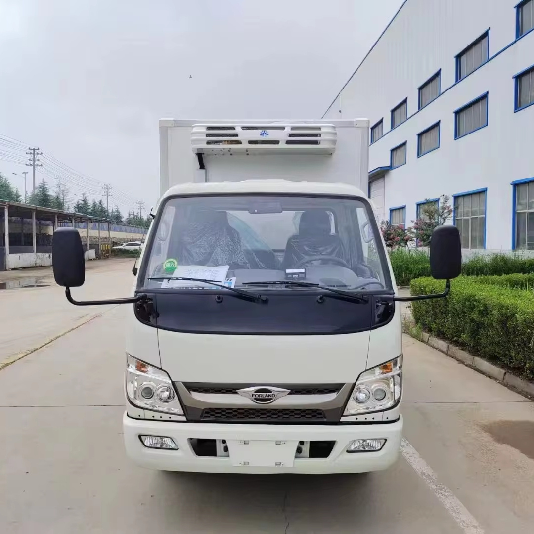 hot sale refrigerated freezer  5 tons refrigerator truck for food meat fish transportation Refrigerated Truck