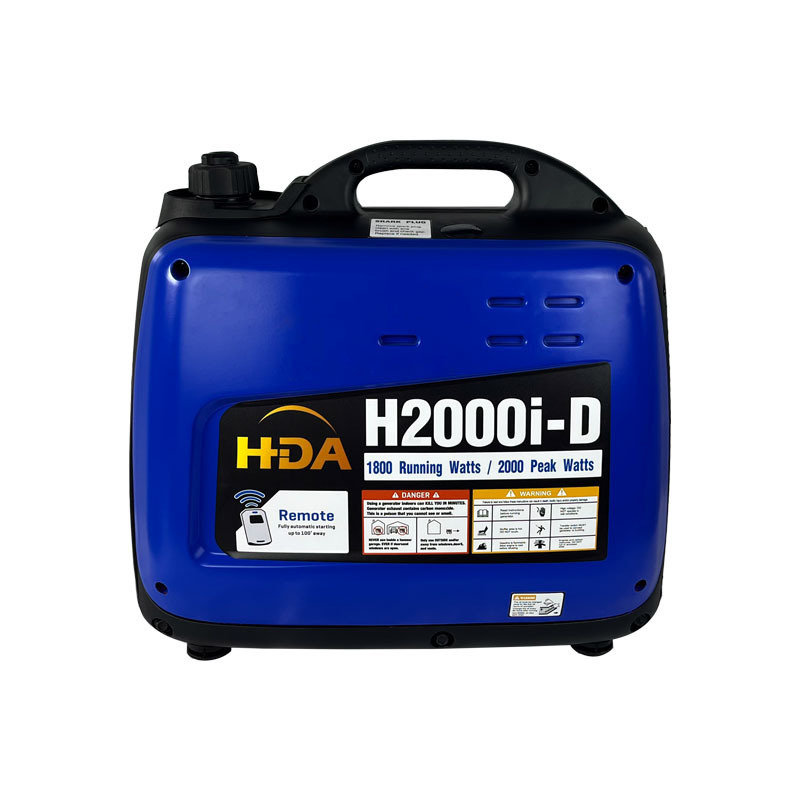 High quality portable DC 60v silent Generator 2000W H2000i-D extended range for electric vehicle