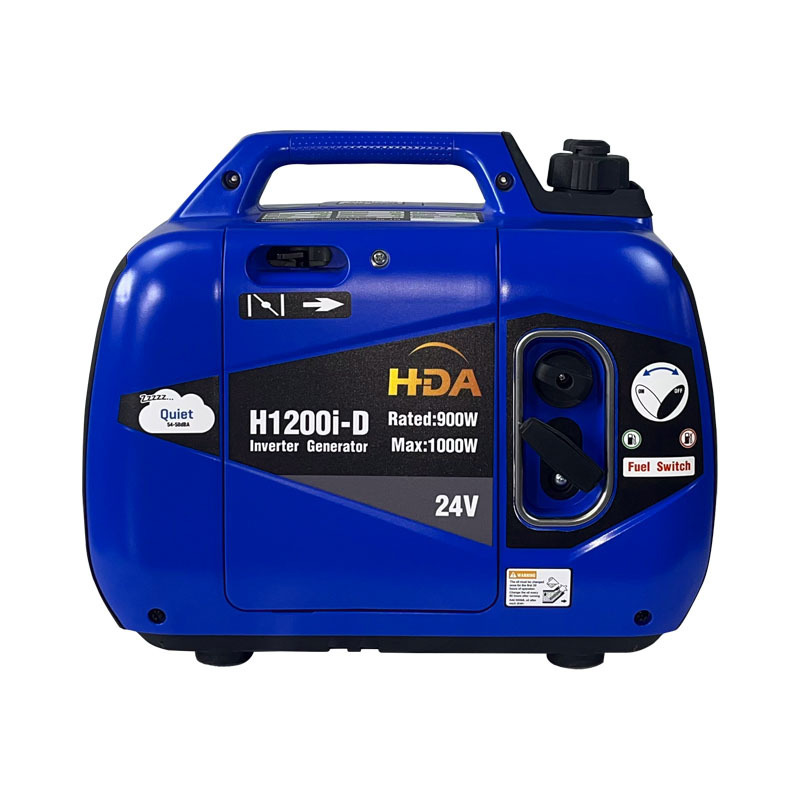 MINI portable 1000Watt 48V 60V 72V gasoline DC silent Generator H1200i-D for electric two vehicle