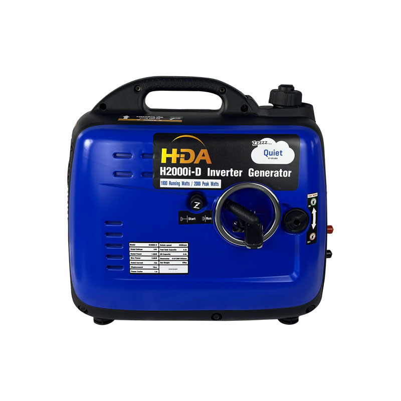 Portable 2KW 12V to 108V small light silent electric high quality DC Generator 2000W H2000i-D