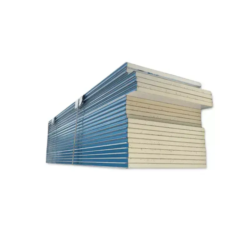 Ceiling Partition Wall Heat Insulation Fire Insulation Color Steel Plate Medicine Food Purification Workshop Eps Sandwich Panel