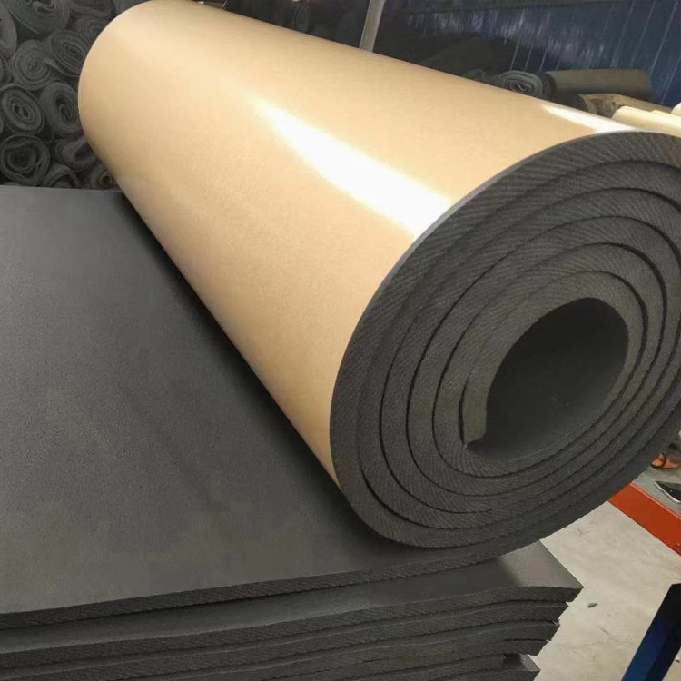 Soundproofing Foam Rubber Foam Insulation Roll/Pad/Mat Self-Adhesive Natural Silicone Rubber Foam Sheets