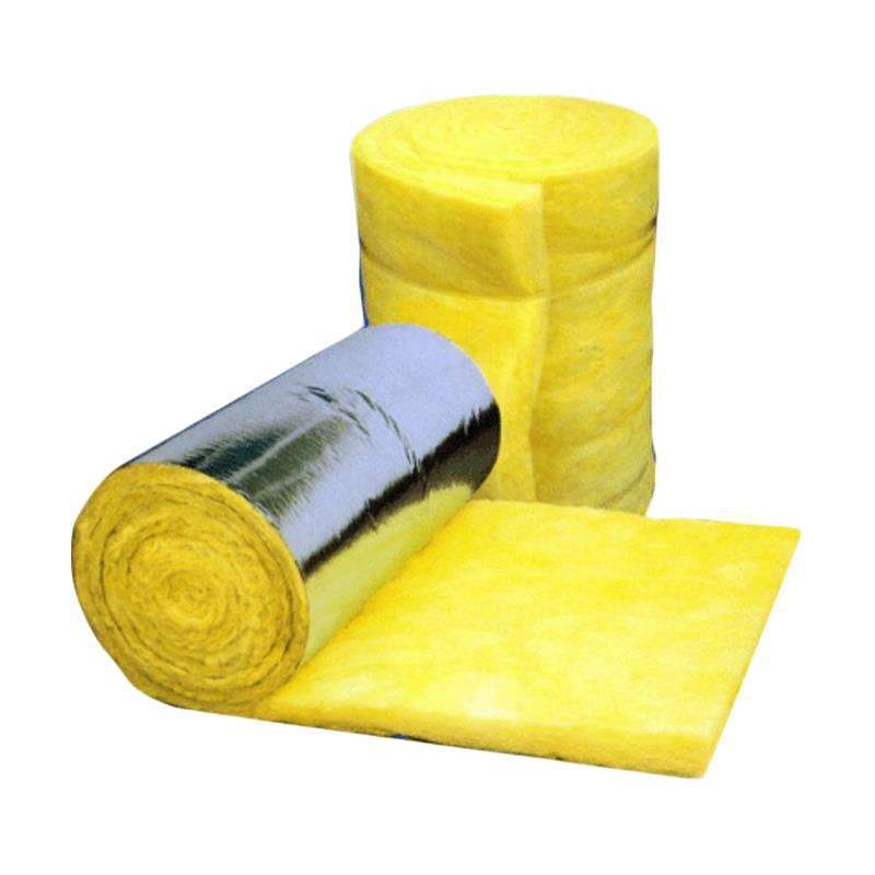 Sound-Absorbing Fireproof And Heat-Insulating Greenhouse Breeding Thermal Insulation Cotton Centrifugal Glass Wool Roll Felt