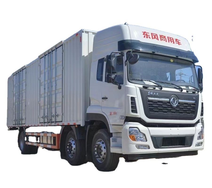 dongfeng tianlong 6x2 6x4 Tractor Head Truck Diesel Engine   Fast Gear Box High Driving Cab Roof cargo  van truck