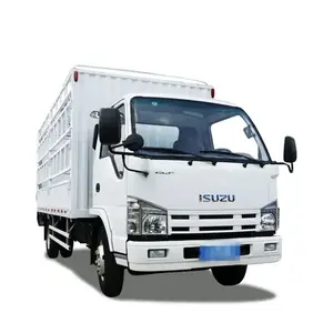 Different Models of ISUZU cargo van truck with side open door NKR light duty for wholesale ELF trucks top quality