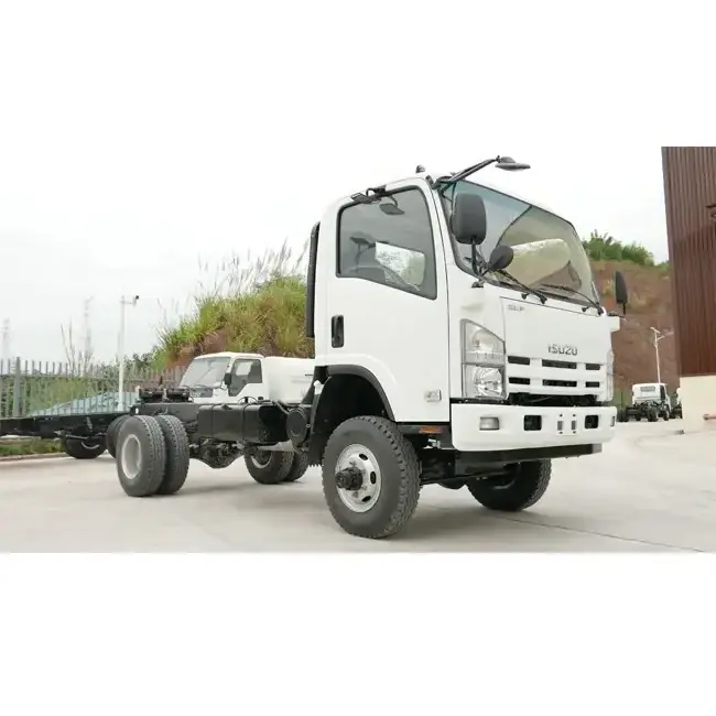 diesel Isuzu 4wd 5 ton NPR NPS 4x4 truck chassis 4HK1engine cargo trucks lorry camiones for sale