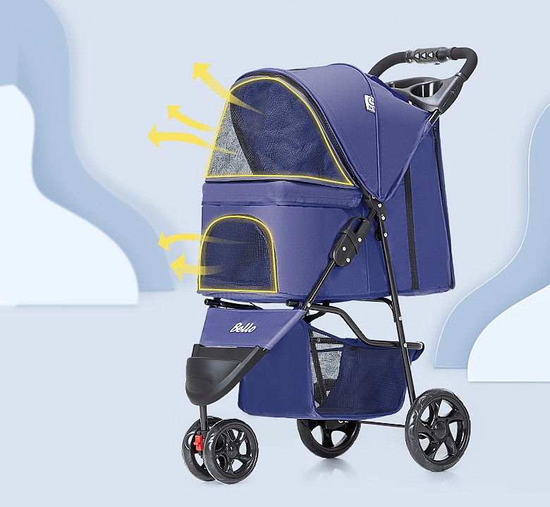 Pet Stroller, Lightweight Folding Pet Stroller, Portable dog stroller