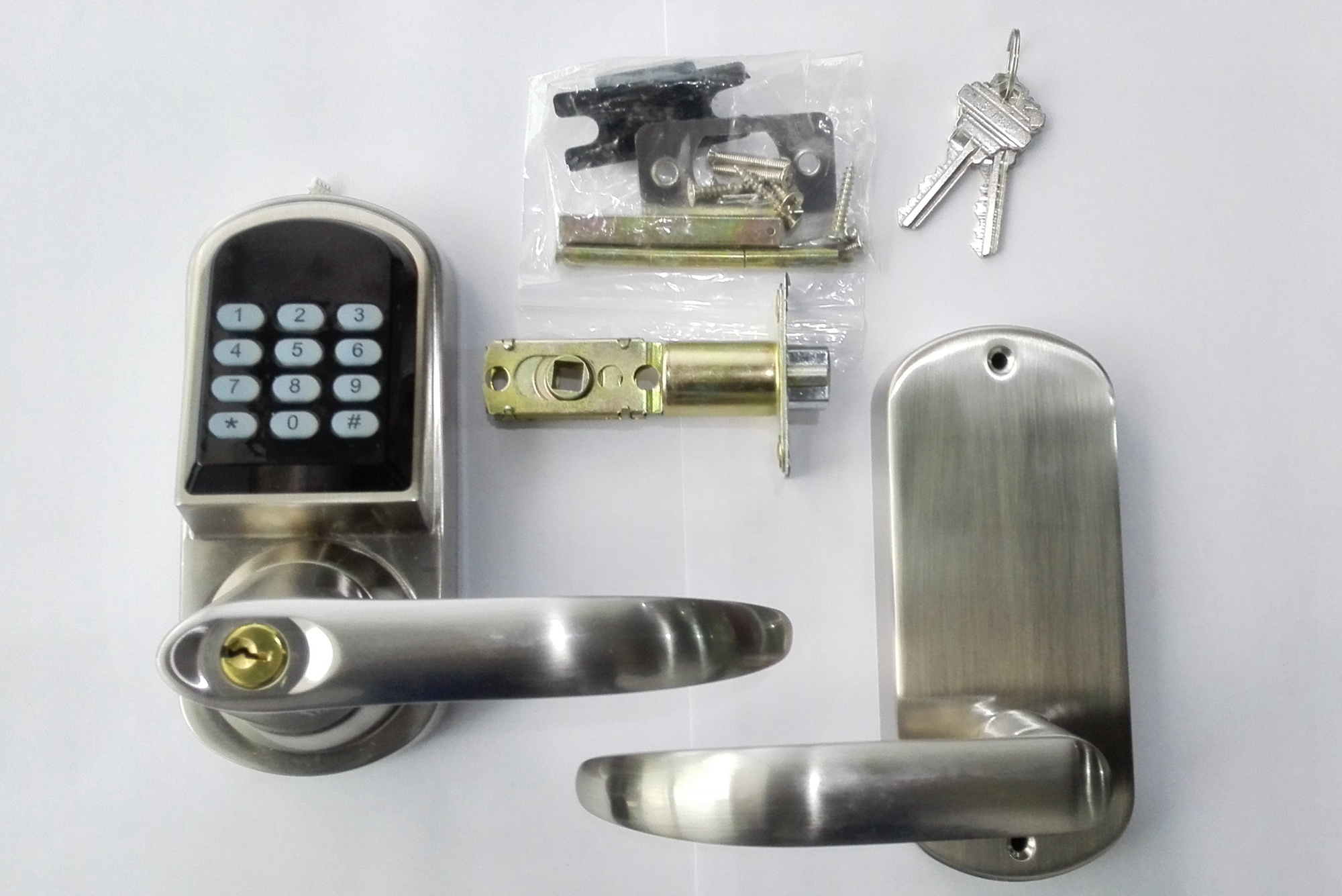 HFSecurity Low Price Fingerprint Pin Code Biometric Door Lock