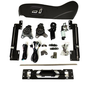 Car Accessory Car power Seat Parts Retrofit Kit Driver Side or Front Passenger Side for Various Models Black