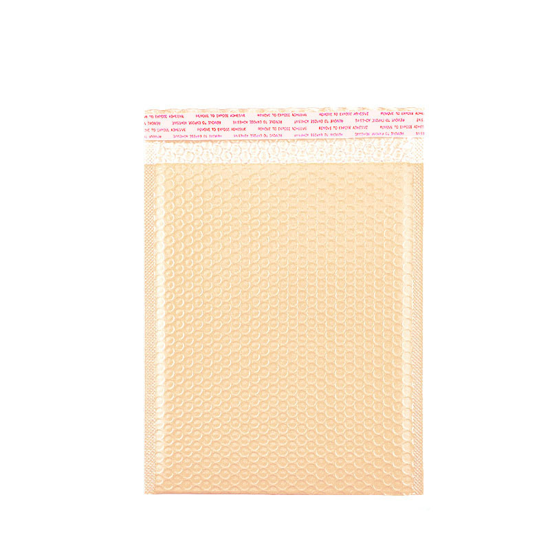 Yellow kraft paper bubble bag clothing packaging bag waterproof express foam thicken shockproof envelope bubble bag