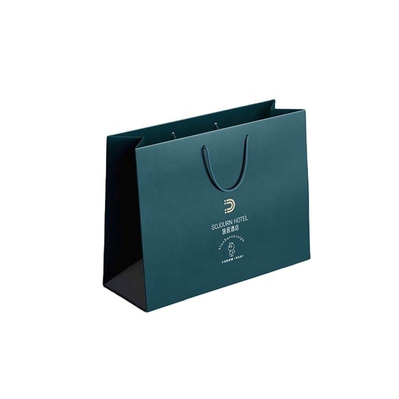 Recyclable Biodegradable Custom Shopping Paper Bag Packaging Luxury Gift Paper Bags with Your Own Logo for Small Business