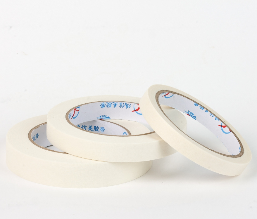 Non residue adhesive, high temperature resistant, high viscosity, baking, masking, high-temperature textured paper tape