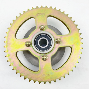 Motorcycle Transmission Parts 520H-40T 428H 50T 428H-120lL Chain Motorcycle Sprocket Set for BRAZIL scrambling  Motorcycle Parts