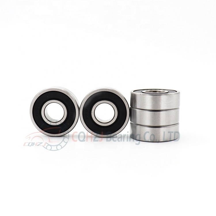 Factory direct chrome steel bearings double rubber seal 6000 2RS deep groove ball bearing