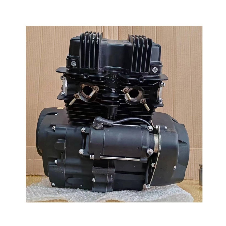 CQHZJ Wholesale Motorcycle Engine Two Cylinder Air-cooled Engine LIFAN 200CC