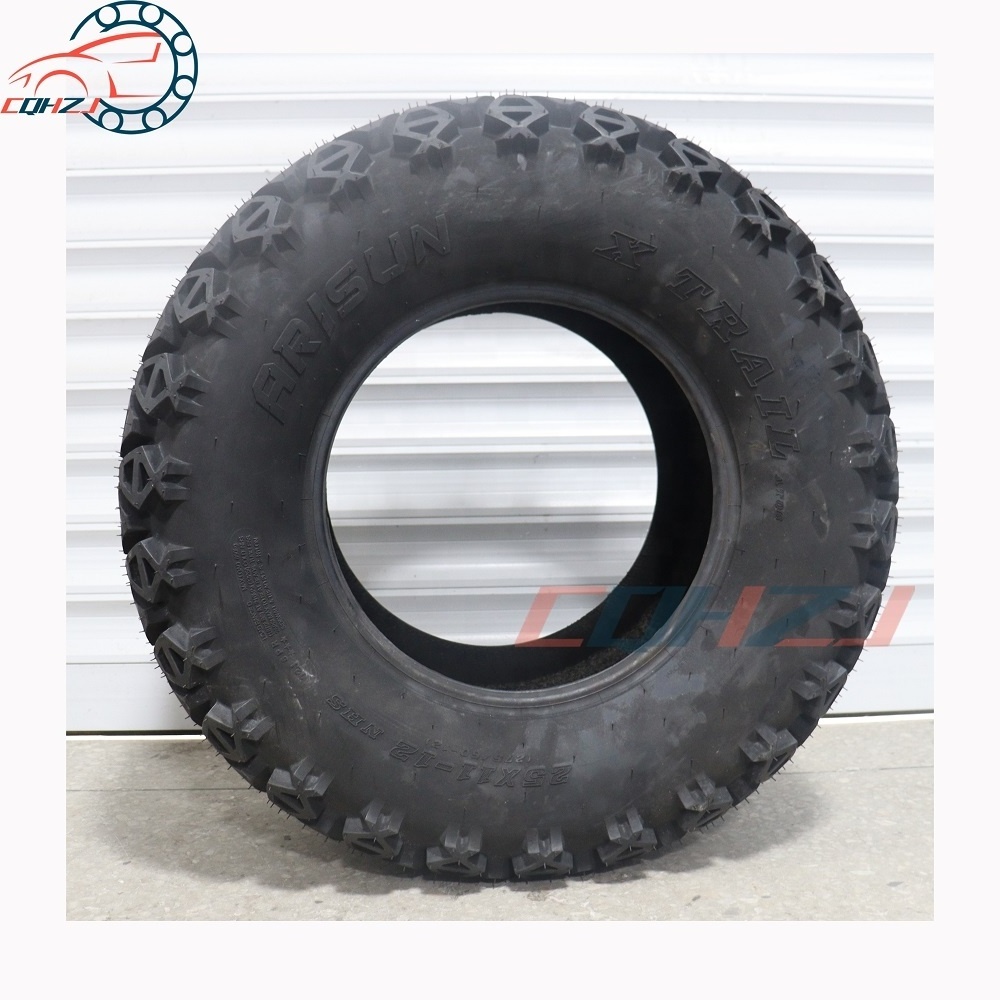 CQHZJ Wholesale Cheap USA quality ATV UTV Tires 25x8-12 25x10-12 6PR CQHZJ 25 ATV tires