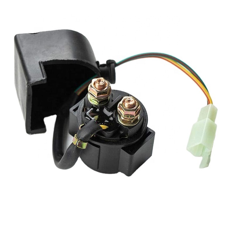 CQHZJ Wholesale GY6 Accessories Starting Electro mechanical Magnetic Relay Fit For GY6 49cc 250cc 4-stroke ATV Engine