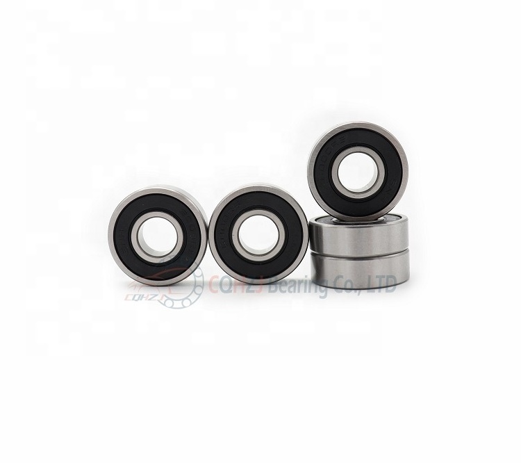 Factory direct chrome steel bearings double rubber seal 6000 2RS deep groove ball bearing