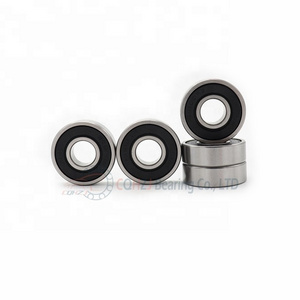 Factory direct chrome steel bearings double rubber seal 6000 2RS deep groove ball bearing