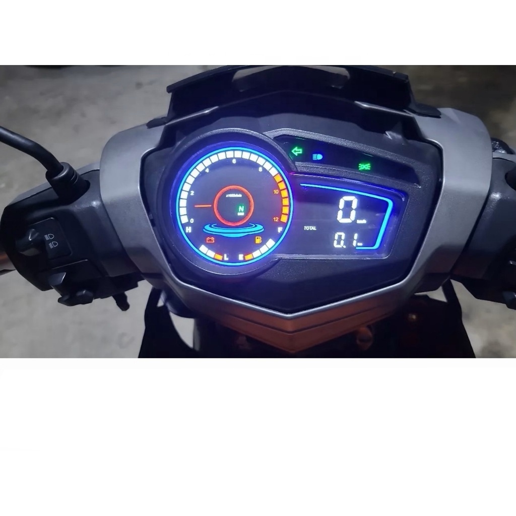 Factory Supply  Motorcycle Speedometer Digital LC150 Y15ZR T150 Moto Dashboard